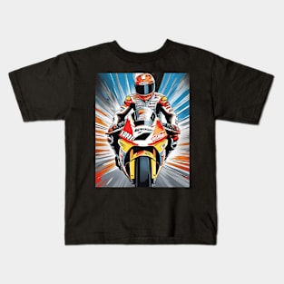 Race Bike Kids T-Shirt